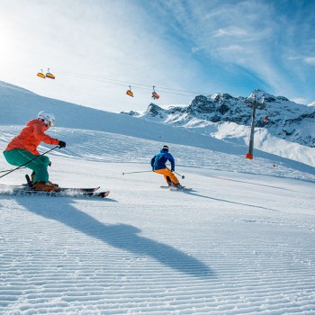 Skifahren im Montafon