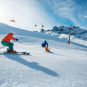 Skifahren im Montafon