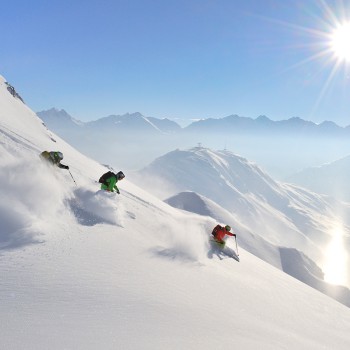 Skifahren in St. Anton