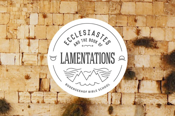Ecclesiastes + Lamentations