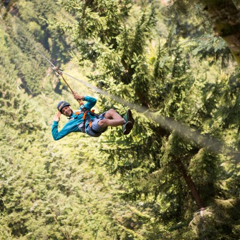 Hirschgrund Zipline Area Black Forest