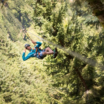 Hirschgrund Zipline Area Black Forest